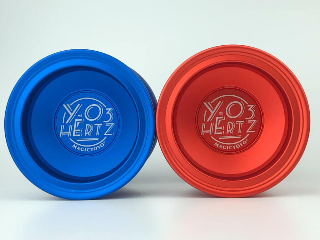 Magic YoYo YO3 Hertz - Blue and Red colors at Yo-Yo.gr